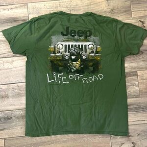 EUC JEEP Dog Tee
